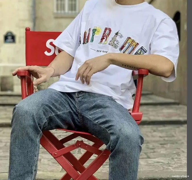 Short Black Logo City Embroidery Rainbow City Arc Tee Arc XL S M L sleeved T-shirt White and 19SS 0928